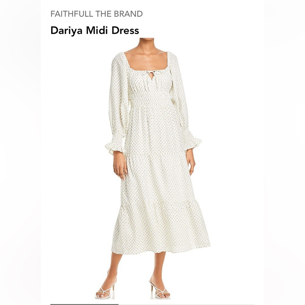 Faithfull the Brand Dariya Midi Dress